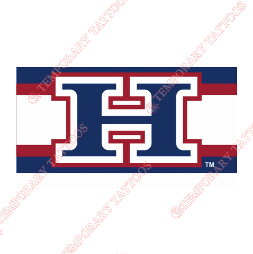 Hamilton Bulldogs Customize Temporary Tattoos Stickers NO.9029